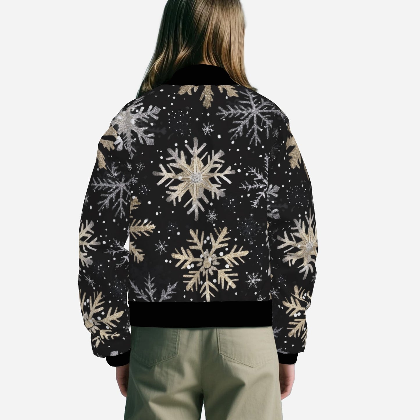 Christmas Girl's Bomber Jacket