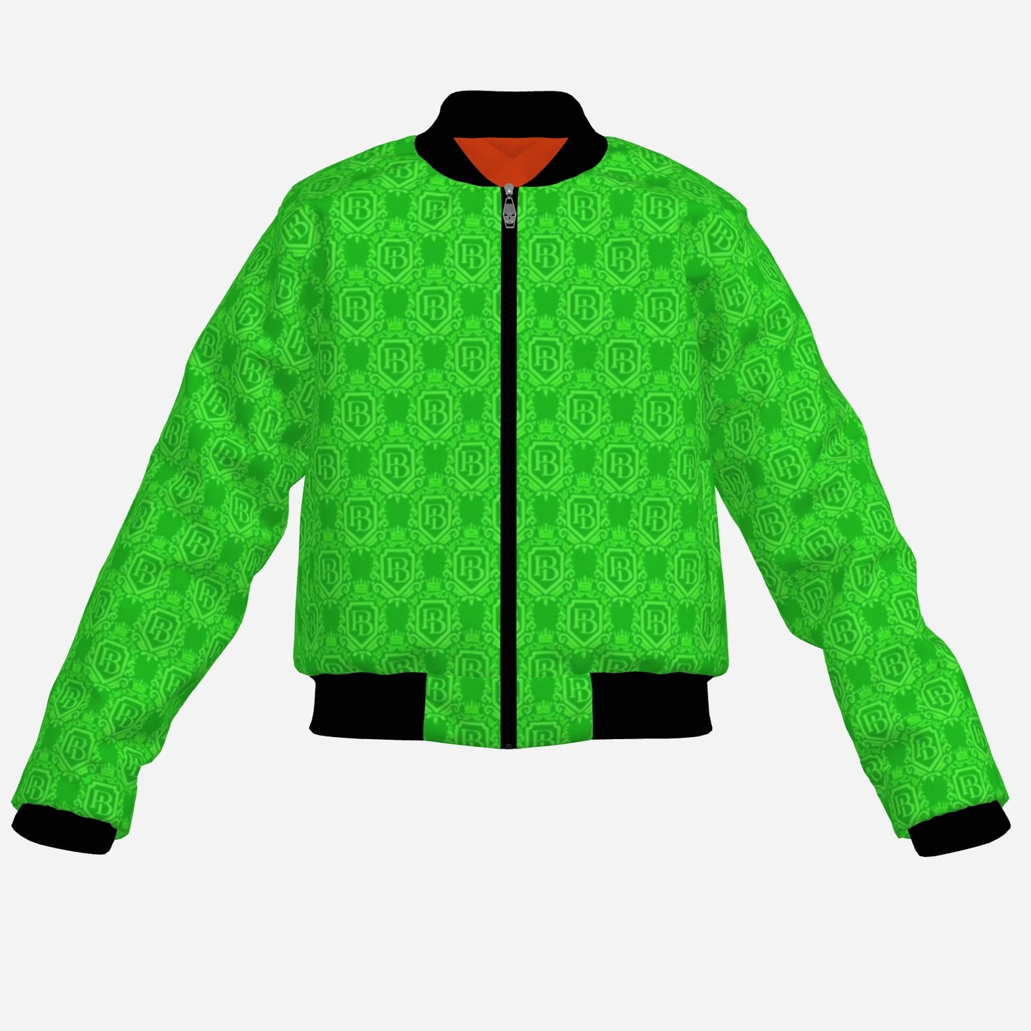 Girl's Green Bomber Jacket