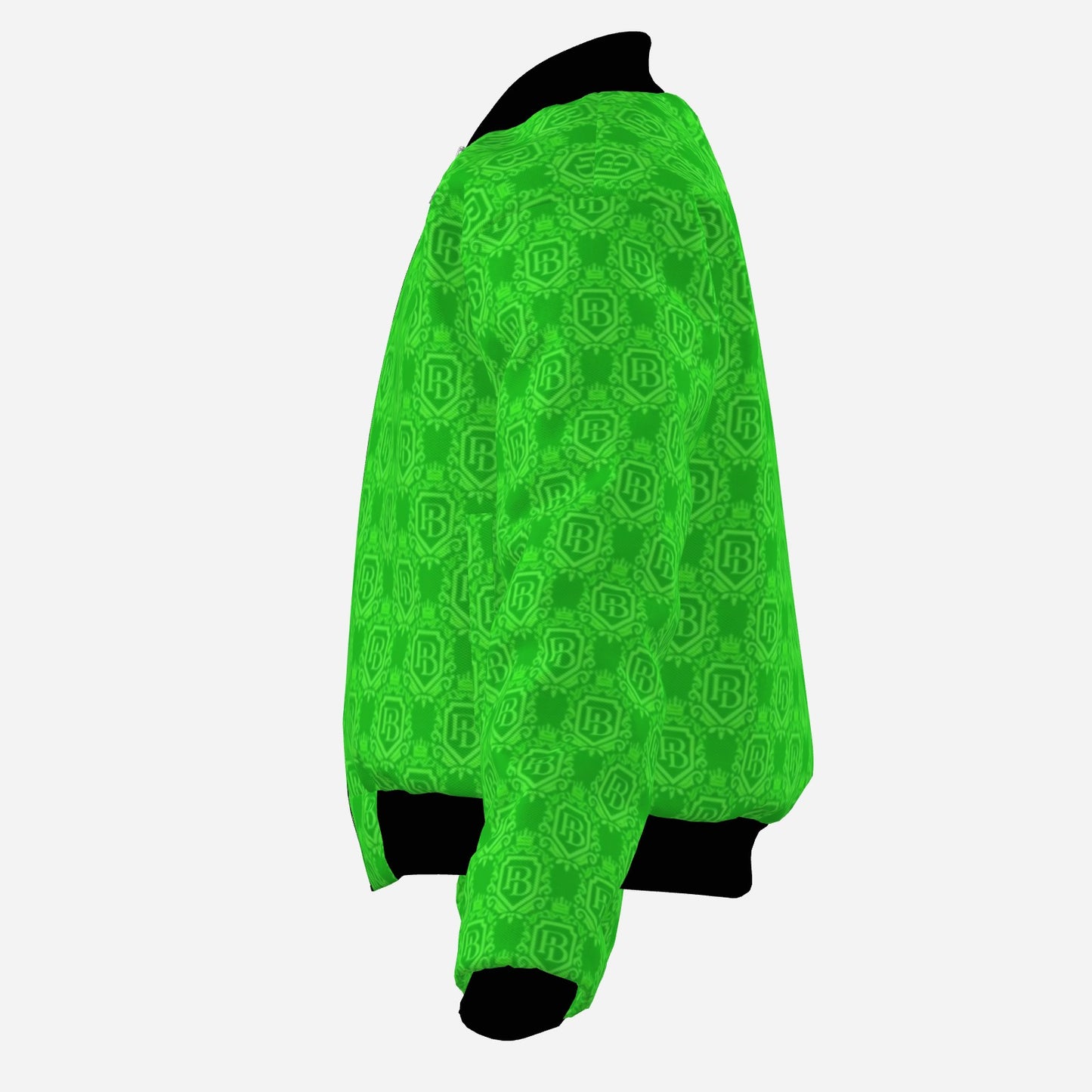 Girl's Green Bomber Jacket