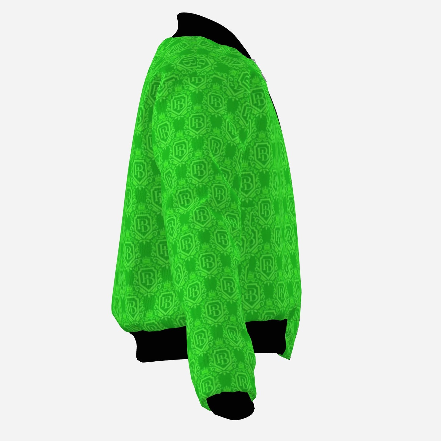 Girl's Green Bomber Jacket