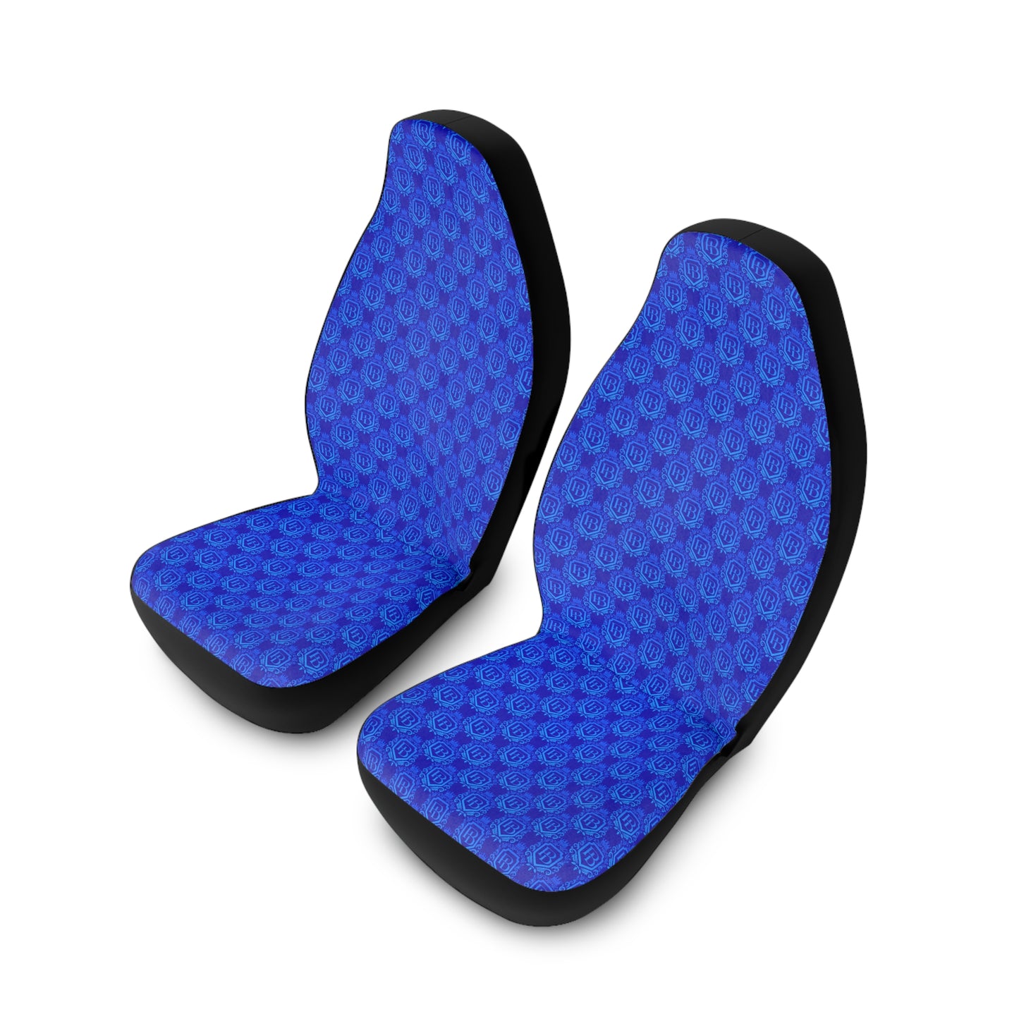 Vibrant Blue Polyester Car Seat Covers - Stylish Protection for Your Vehicle