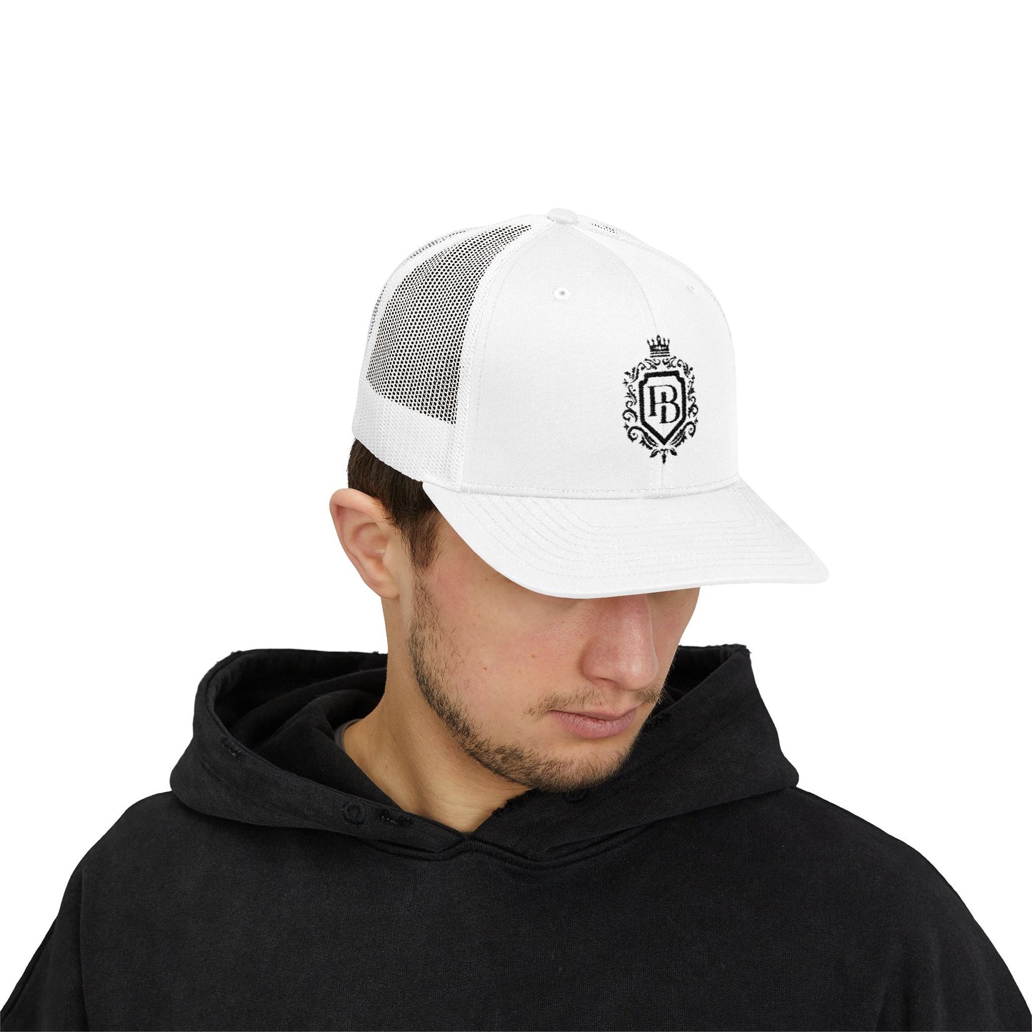 Elegant Monogram Snapback Trucker Cap - Perfect for Casual Outings and Gifts