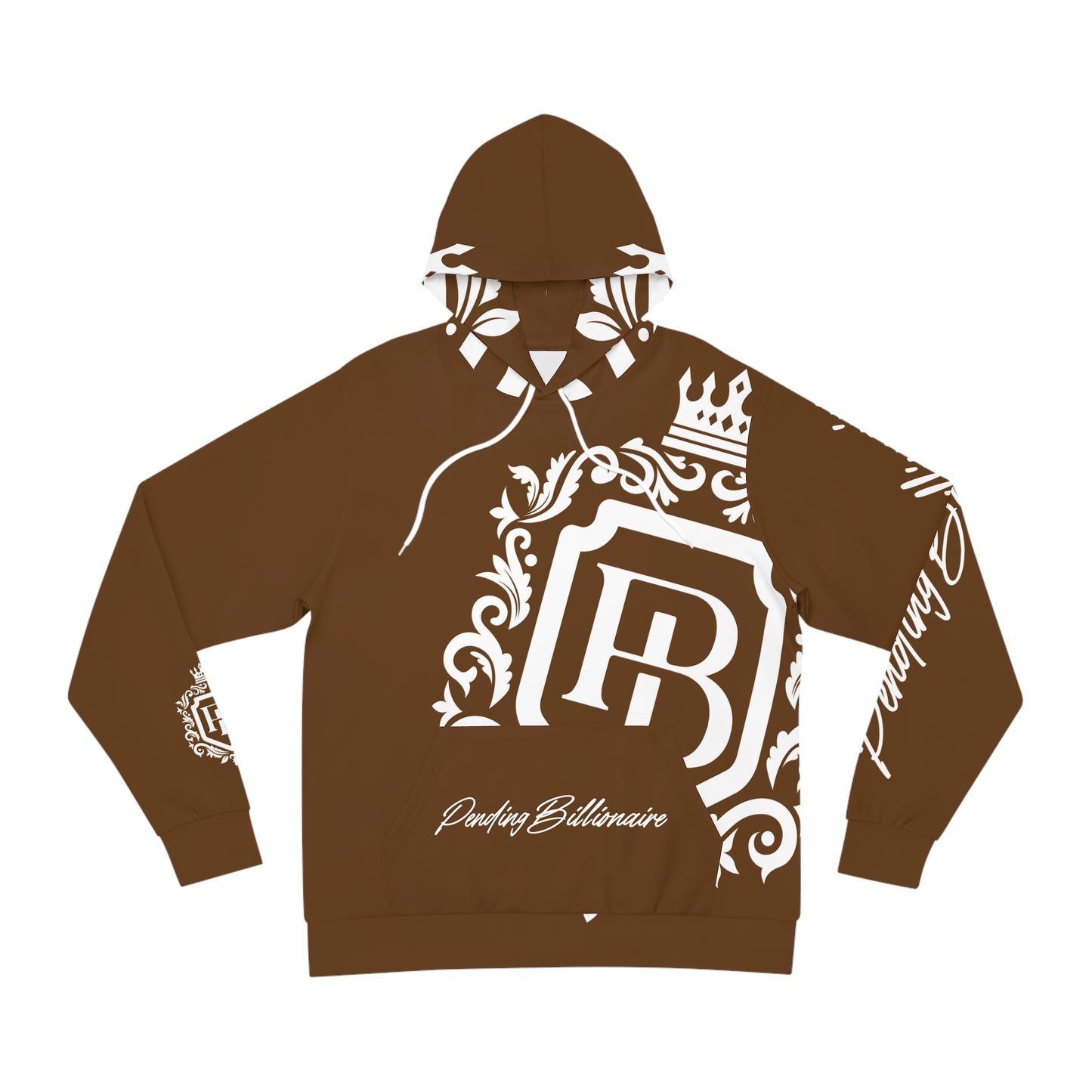 BROWN PB HOODED SWEATSHIRT