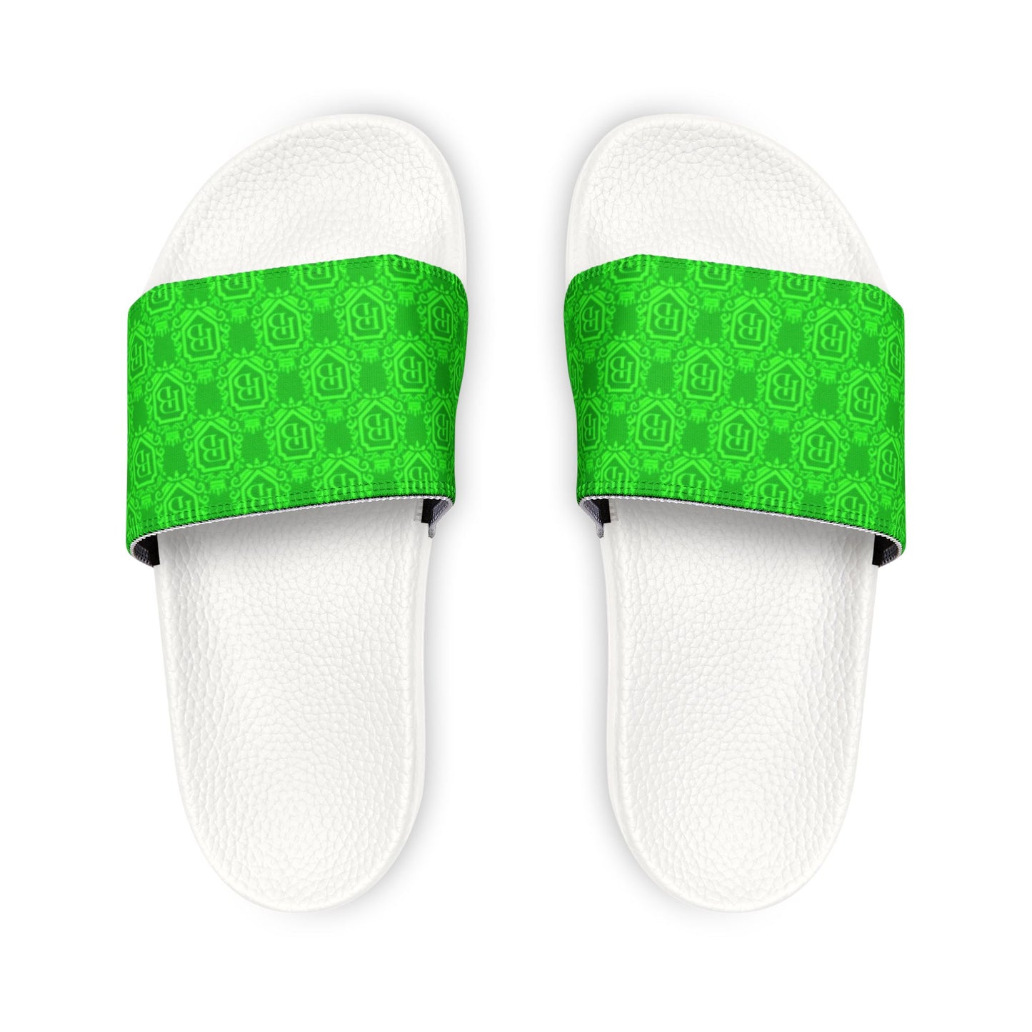 PB Men's Removable-Strap Sandals - Green pattern 1