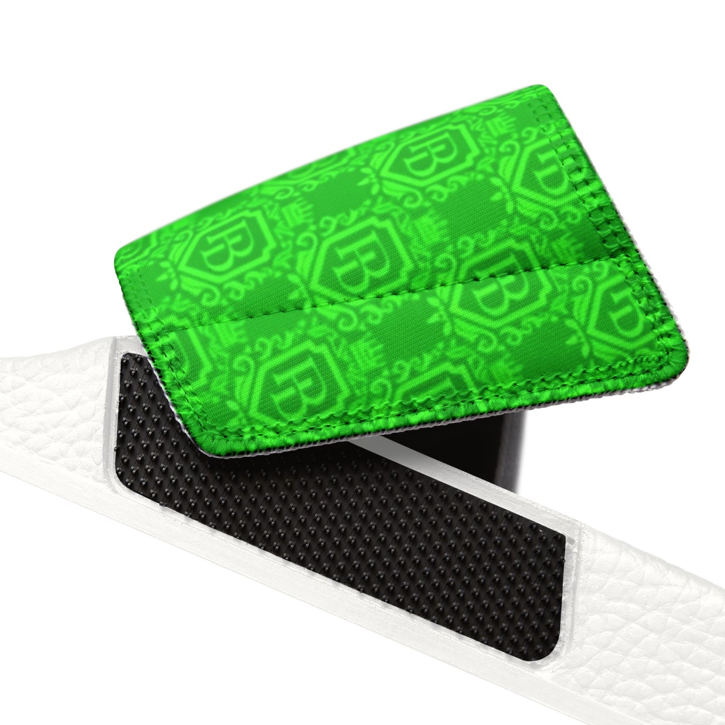 PB Men's Removable-Strap Sandals - Green pattern 1