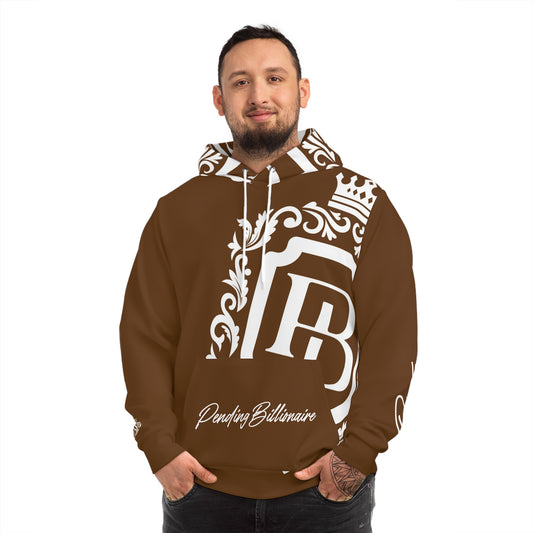 BROWN PB HOODED SWEATSHIRT