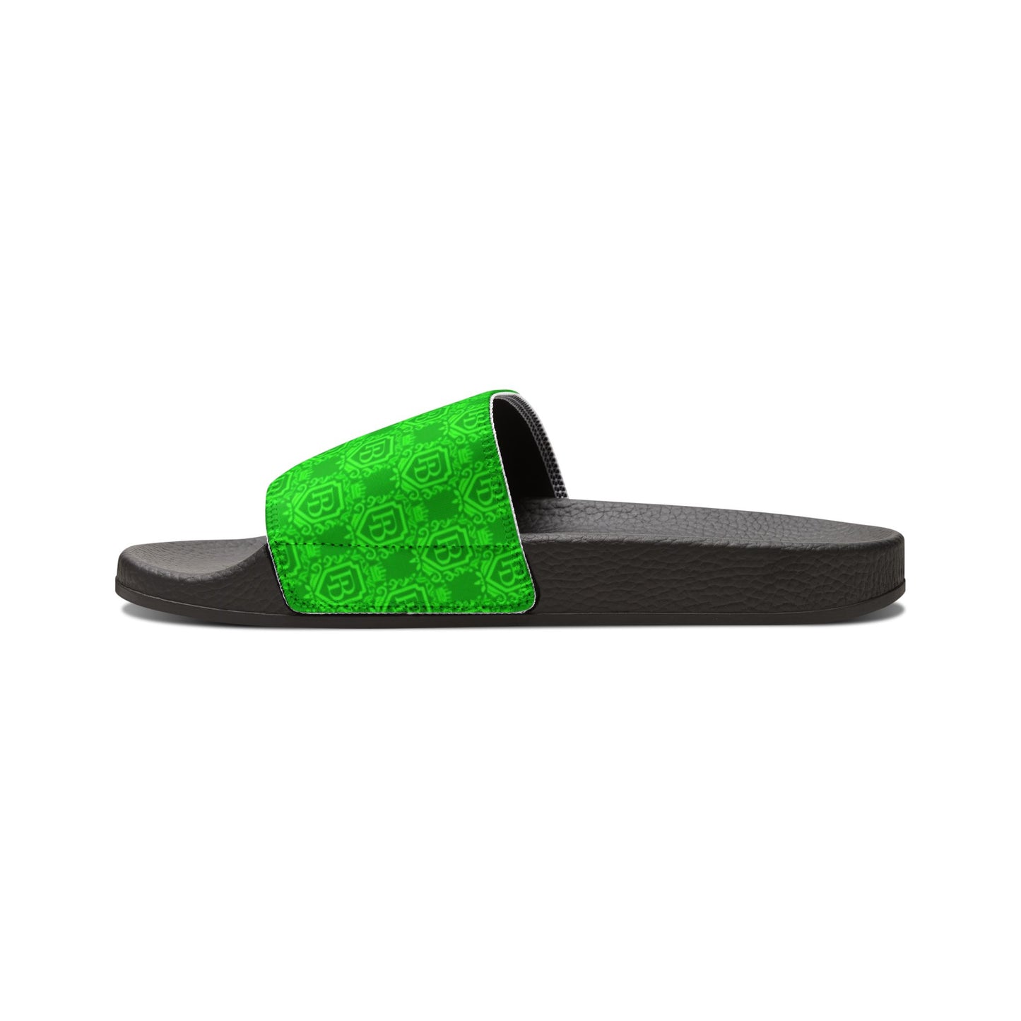 PB Men's Removable-Strap Sandals - Green pattern 1