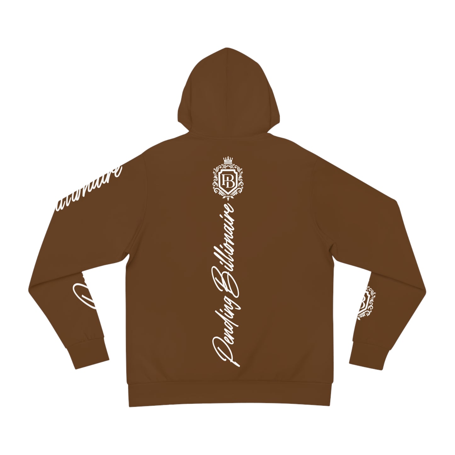 BROWN PB HOODED SWEATSHIRT