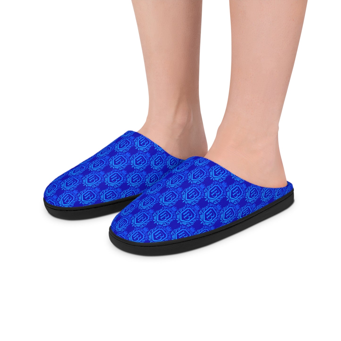 Cozy Women Blue PB Indoor Slippers for Comfort and Relaxation