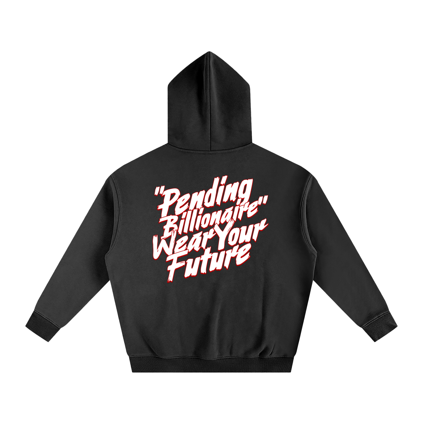 Wear your future Oversize PB Fleeced Hoodie