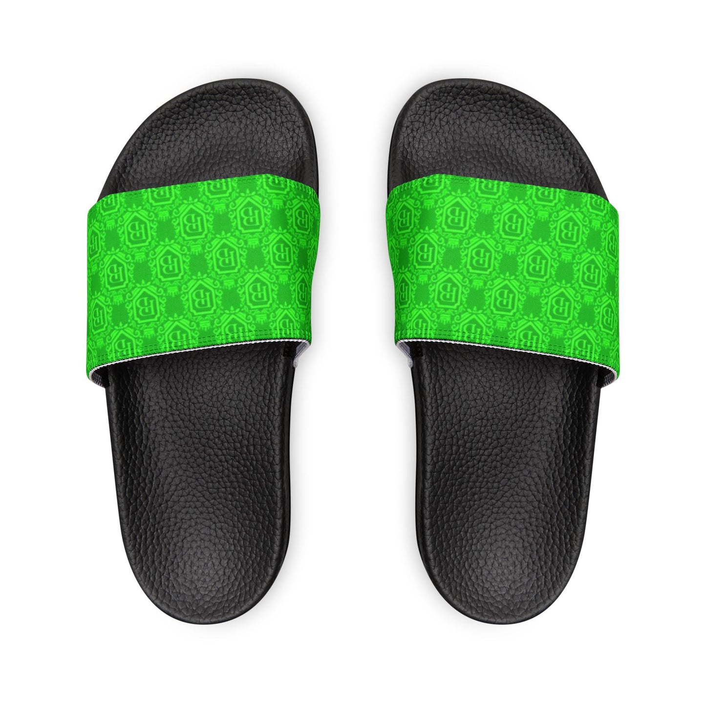 PB Men's Removable-Strap Sandals - Green pattern 1