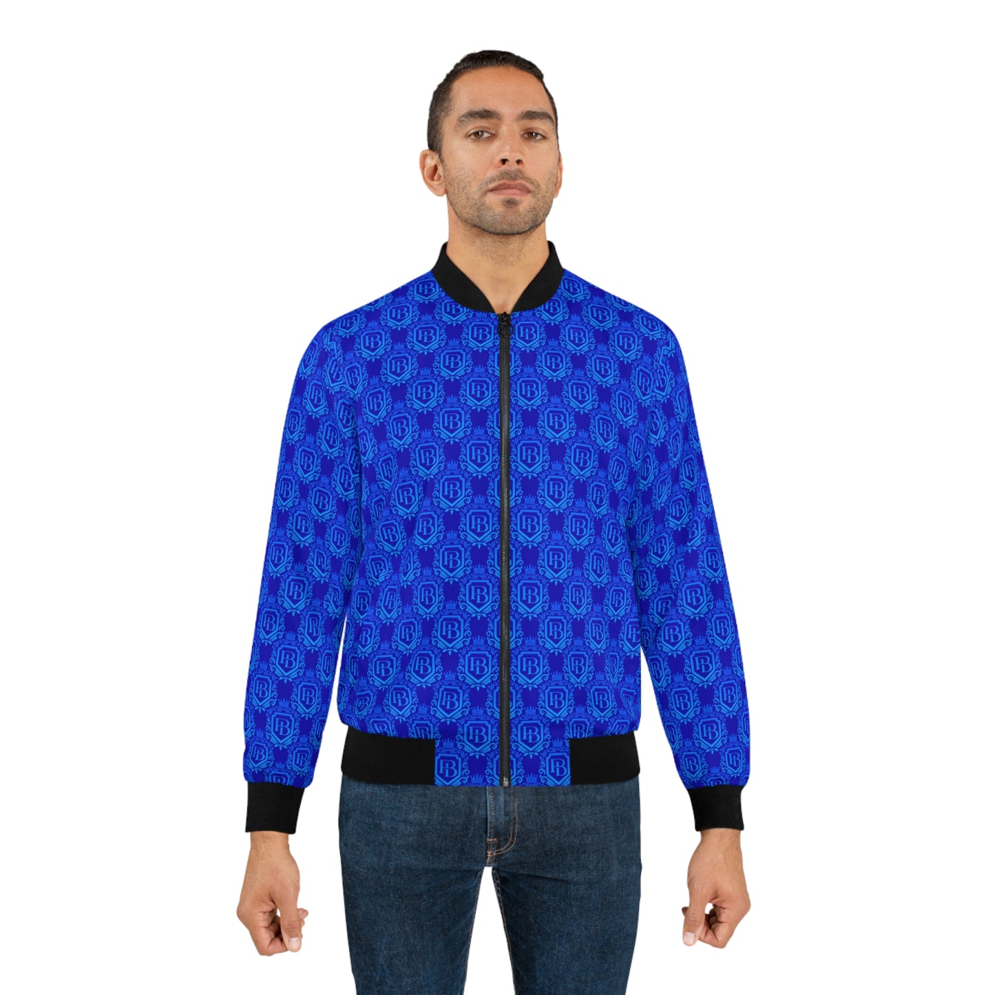 Bold Men's PB Blue Bomber Jacket