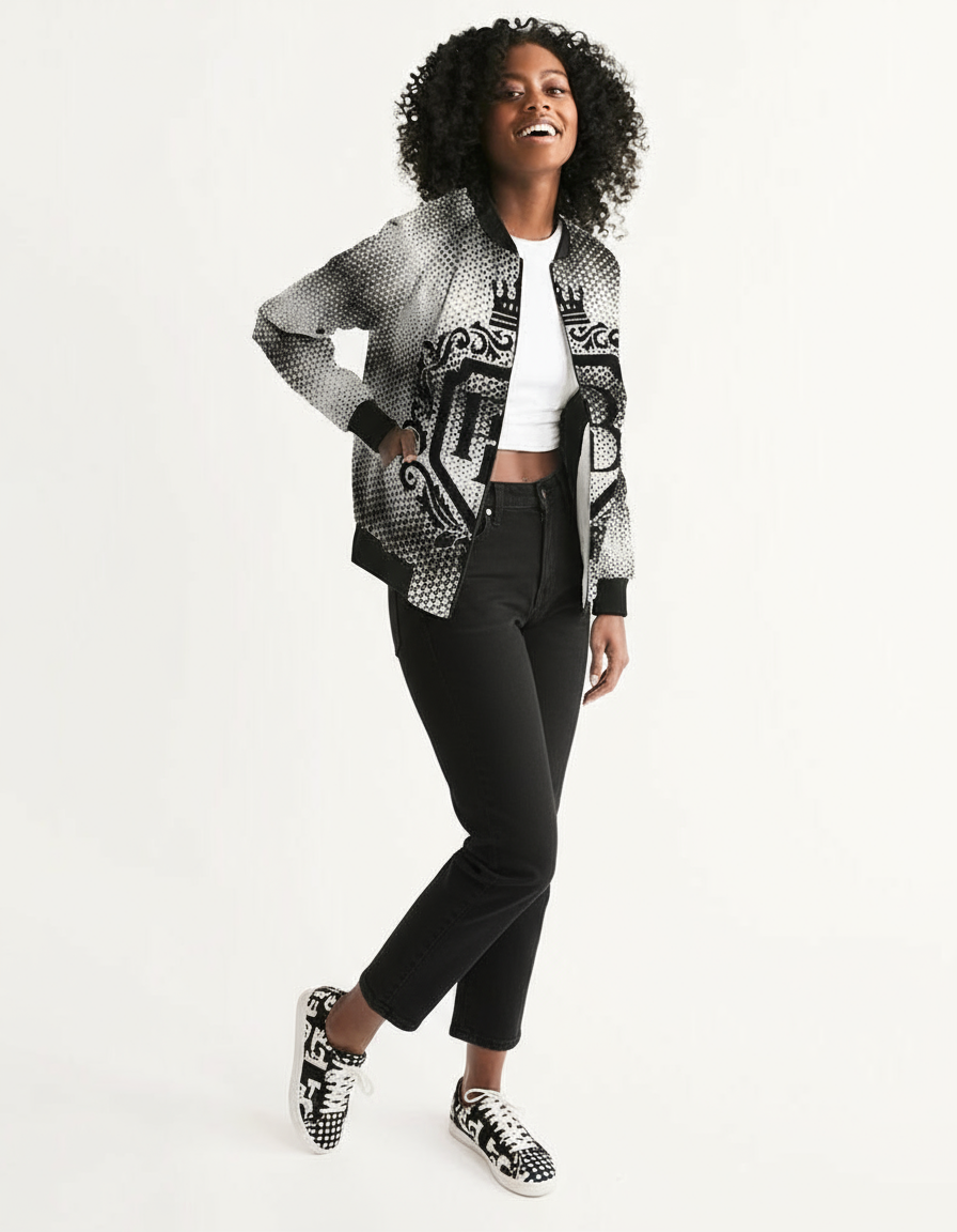 Luxury Signature Bomber Jacket – Pending Billionaire Edition