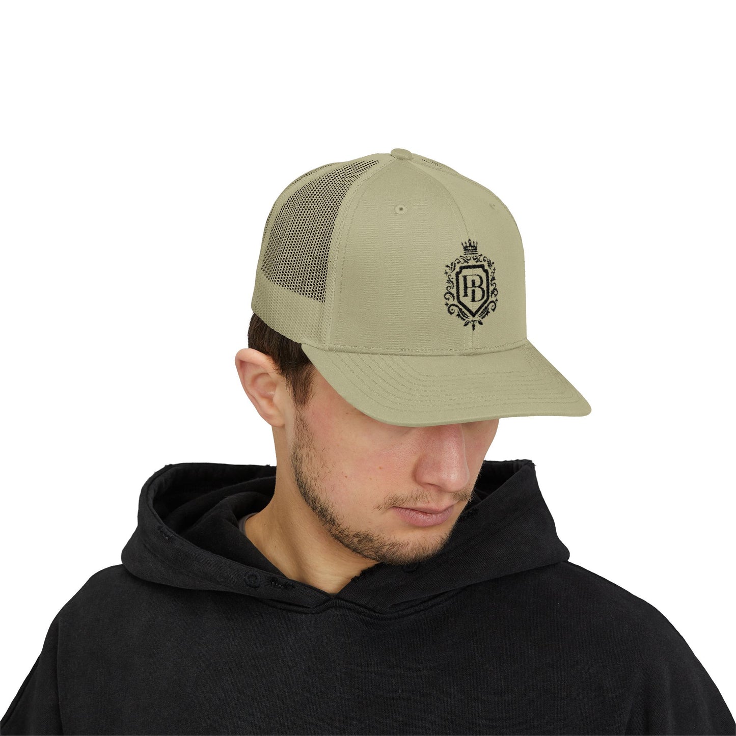 Elegant Monogram Snapback Trucker Cap - Perfect for Casual Outings and Gifts