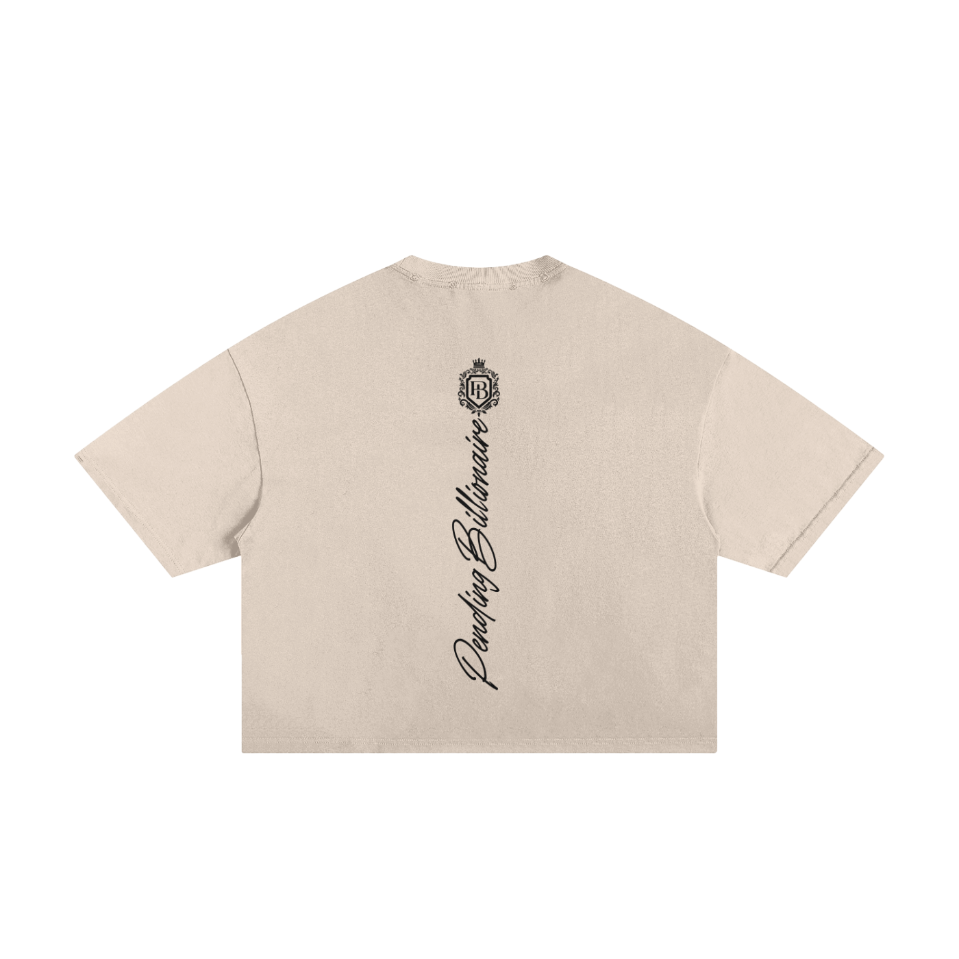 Fuck!ng Pending Billionaire Classic Frayed Boxy Tee